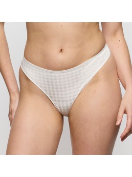 Marie Jo Avero Ivory Petal Thong